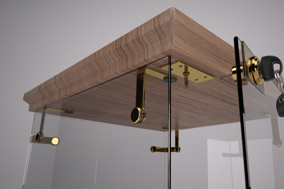 Display Cabinet, a Furniture 3D Model by kjpargeterimages (Photo 6 of 12)