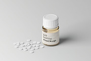 Pill Bottle - Mockup, a Product Mockup by Se٧enStudio (Thumbnail 3 of 3)