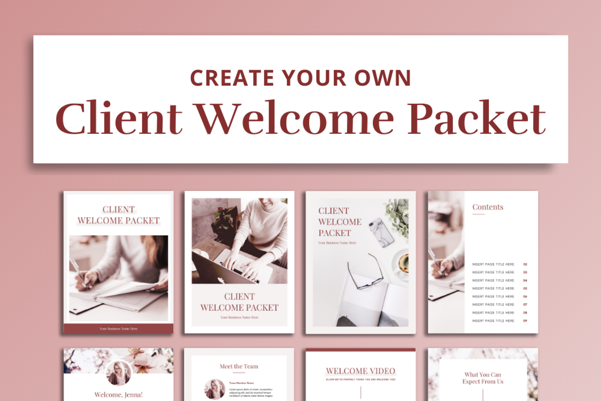 Client Experience Welcome Packet, a Magazine Template by ProductiveandFree (Photo 14 of 15)