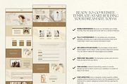 Wix Website Template Small Business, a Wix Template by Branding Babe Co. (Thumbnail 6 of 10)