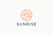 Abstract Sunrise Wave Ocean Logo, a Branding & Logo Template by Signatoro (Thumbnail 2 of 2)
