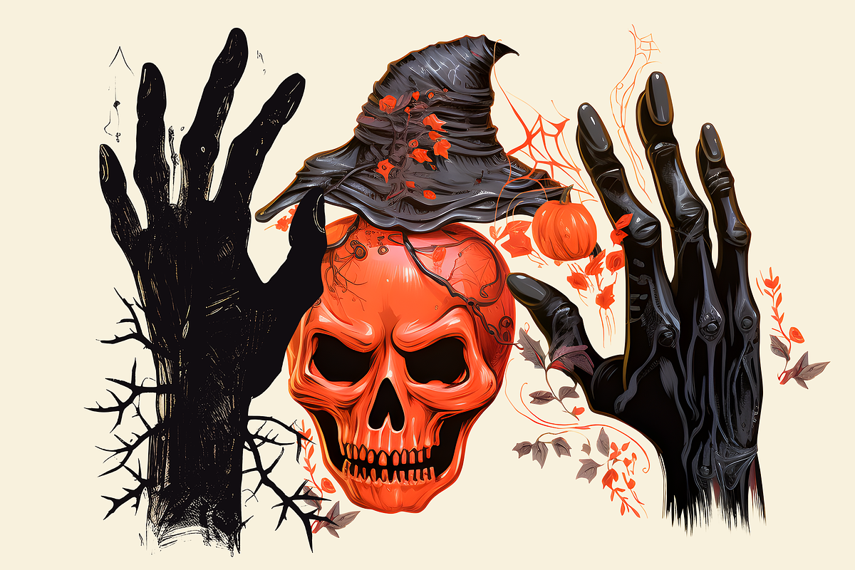 Halloween: Spooky Delights, a Seasonal Illustration by Lilithcollageart (Photo 10 of 10)