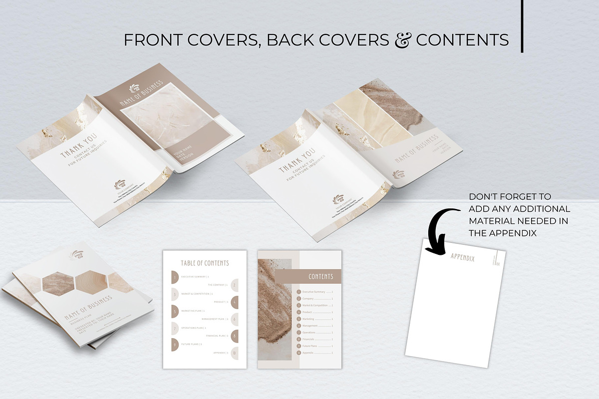 Business Plan Template, 35+ Pages, a Presentation Template by B2 Studio (Photo 6 of 11)