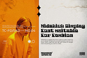 Sidekick Display font, a Font by Tegh co. (Thumbnail 7 of 10)
