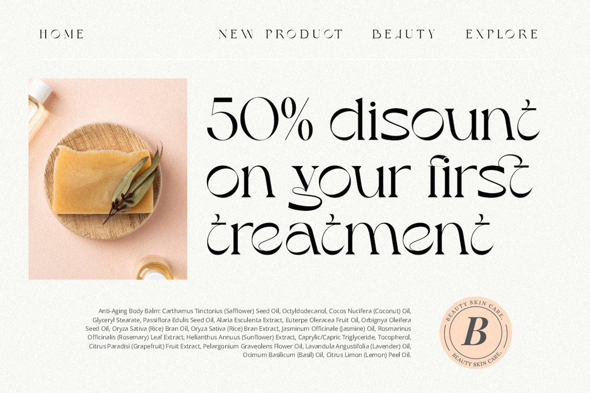 Austin City - Aesthetic Serif Font, a Serif Font by HansCo Studio (Photo 4 of 7)