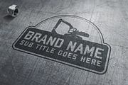 Construction Logo. Vector & Mock-Up, a Branding & Logo Template by Multiple (Thumbnail 1 of 5)
