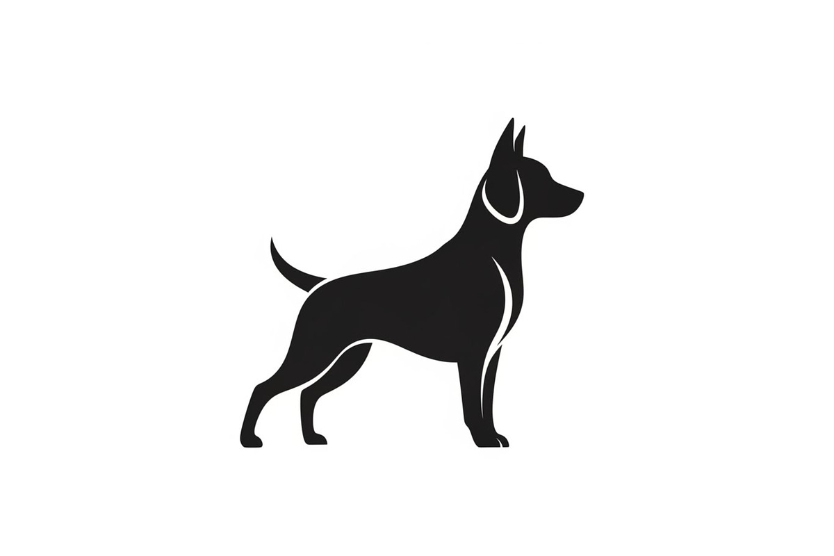 Dog Portrait Silhouette Bundle, an Illustration by jahid234 (Photo 26 of 37)