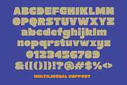 Dust Forge Chunky Sans Display Font, a Sans Serif Font by Letterhend Studio (Thumbnail 4 of 9)