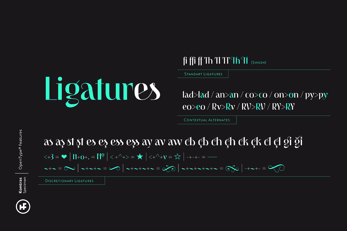 Kontras Modern Serif preview 8