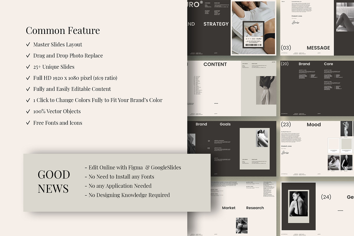 OURO | Brand Strategy GSL Figma, a Presentation Template by Studio Temply (Photo 4 of 12)