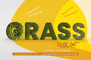 Green Grass or Fur Typo Creator, a Sans Serif Font by TVartworks (Thumbnail 1 of 14)