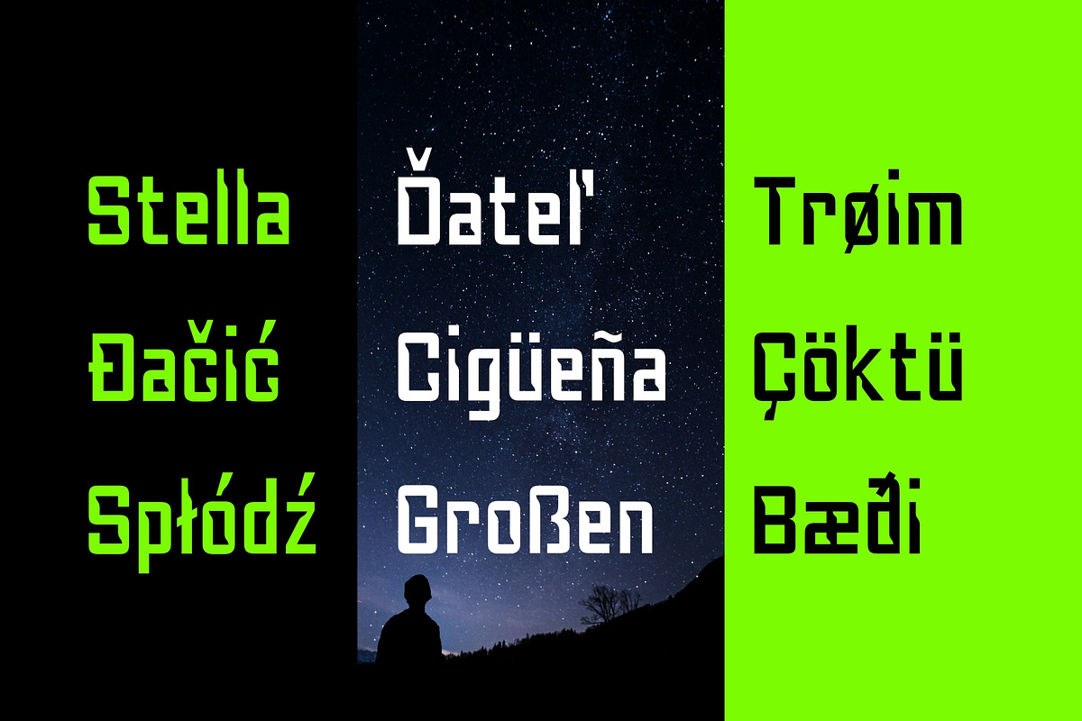 Anymspace - Modern Display Font, a Sans Serif Font by Attractype (Photo 7 of 8)