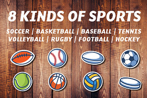 32 Sports Logos Bundle