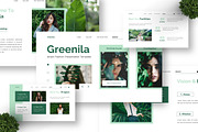 Greenila - Green Fashion Keynote, a Presentation Template by Deepslide Studio (Thumbnail 2 of 6)