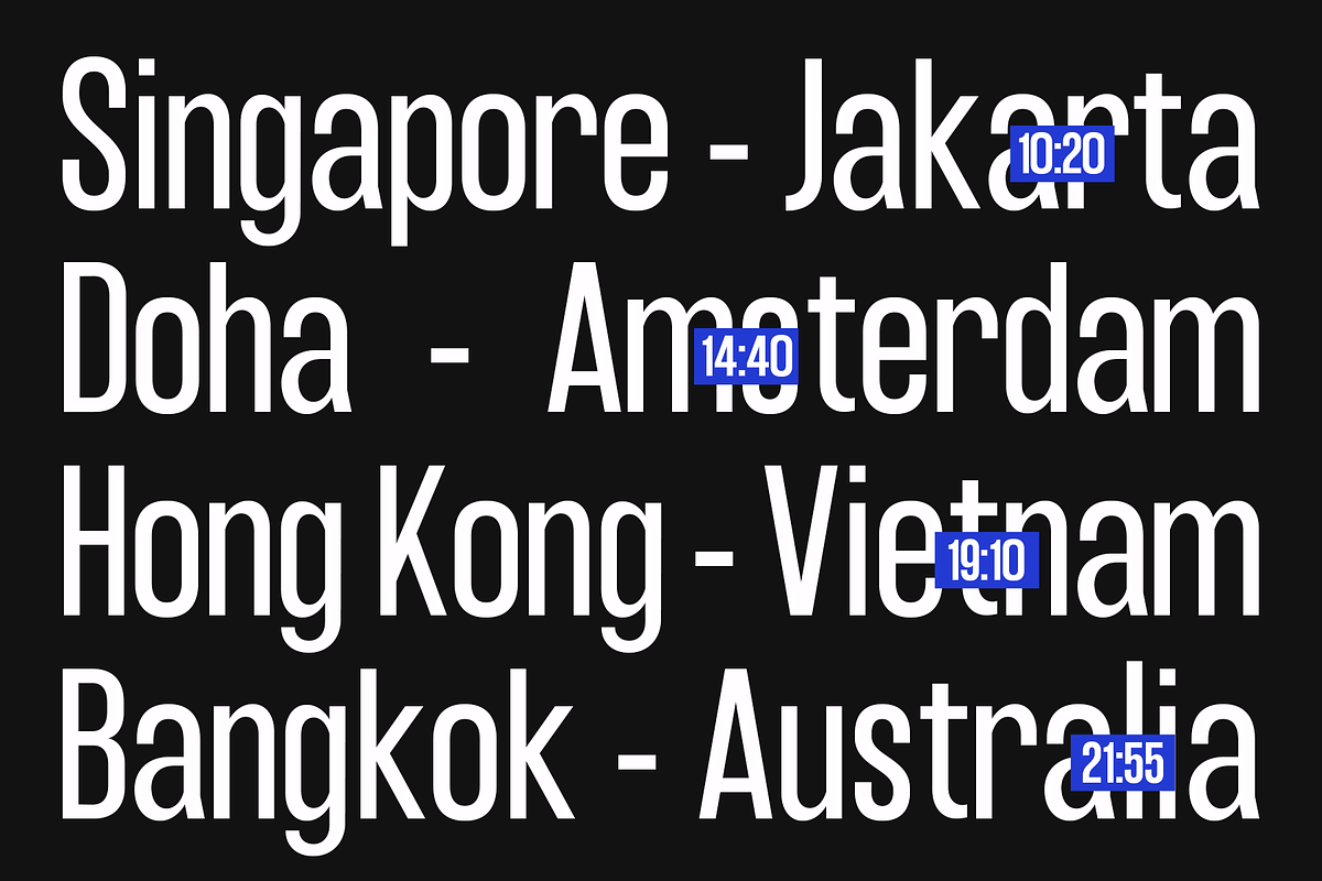 Kroxen - Condensed Font Family, a Sans Serif Font by Indotype Foundry (Photo 2 of 9)