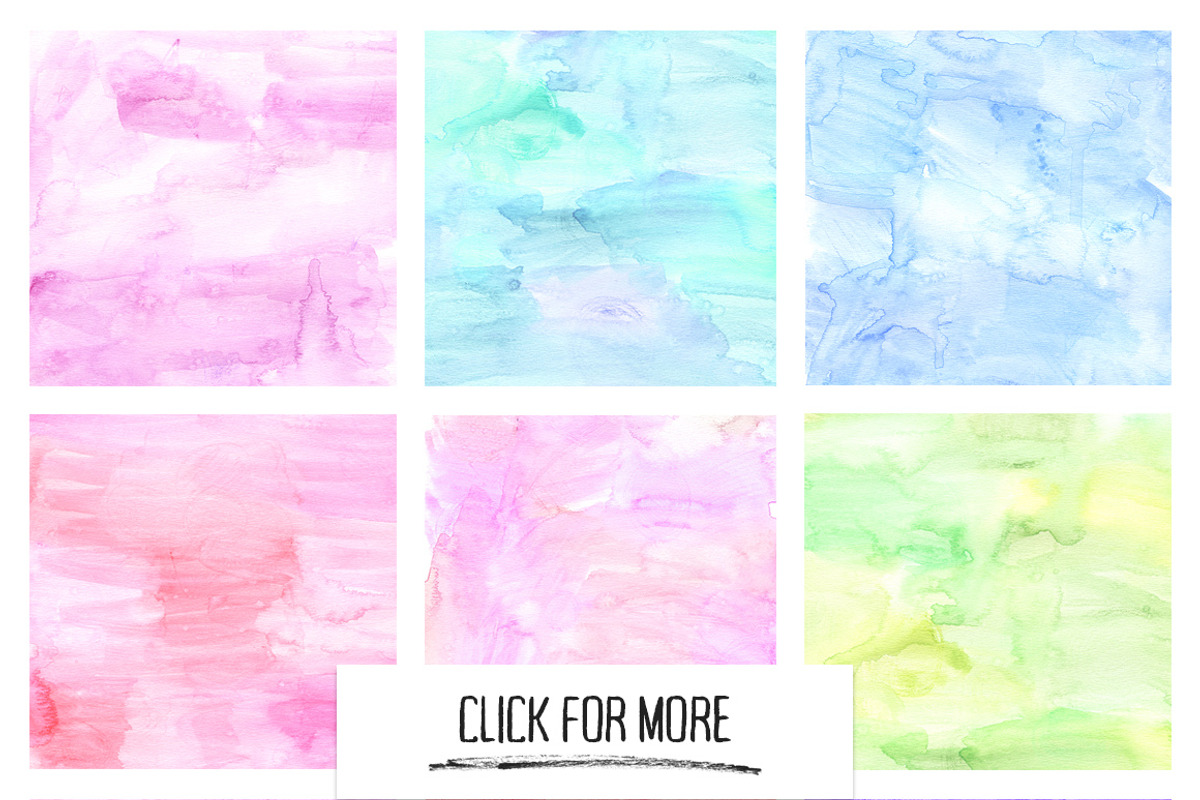 33 Handmade Digital Watercolor Paper, a Texture Graphic by Abbie May (Photo 2 of 5)