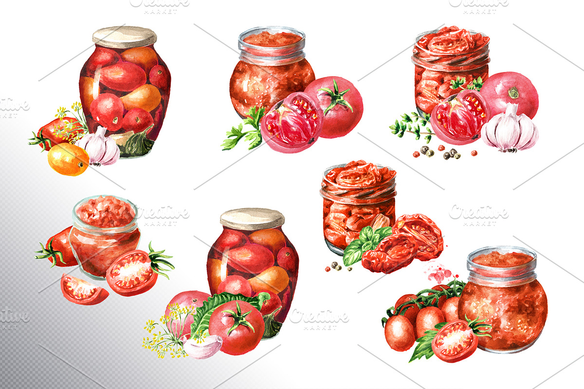Homemade. Organic, a Food Illustration by Daria Ustiugova (Photo 8 of 12)
