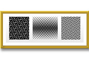 Geometric set of patterns, a Pattern Graphic by RODINA (Thumbnail 2 of 3)