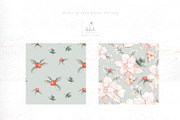 Red Cardinal Christmas - Mint, a Pattern Graphic by bhldesigns (Thumbnail 5 of 16)