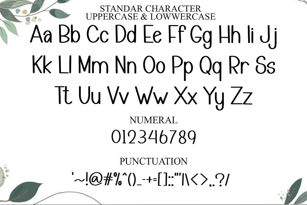 Spring Flower, a Sans Serif Font by InermediaSTUDIO (Photo 5 of 8)