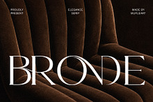Bronde || Elegant Serif Typeface