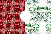Christmas. Watercolor Clipart Set, an Illustration by NataliMiasStore (Thumbnail 6 of 7)
