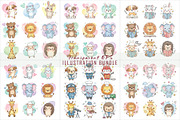 Animal lover illustrations bundle, an Animal Illustration by Sofia's Fashion (Thumbnail 3 of 3)