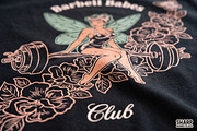 Barbell Babes Club Retro Fitness, an Object Graphic by SharpMarketplace (Thumbnail 4 of 5)