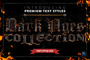 Dark Ages #2 - Text Styles, a Layer Style Add-On by Jonas Stensgaard (Thumbnail 23 of 28)