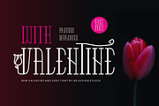 With Valentine Font, a Serif Font by QR Design Studio (Thumbnail 1 of 7)