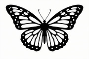 Delicate Butterfly Laser Cut Design, an Icon by hafijul (Thumbnail 8 of 13)
