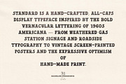 Standard | Hand Made Slab Serif Font, a Slab Serif Font by Madeline ODonoghue Design (Thumbnail 5 of 9)