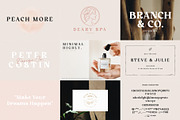 The Modern & Unique Font Bundle #02, a Serif Font by Prioritype Co (Thumbnail 9 of 17)