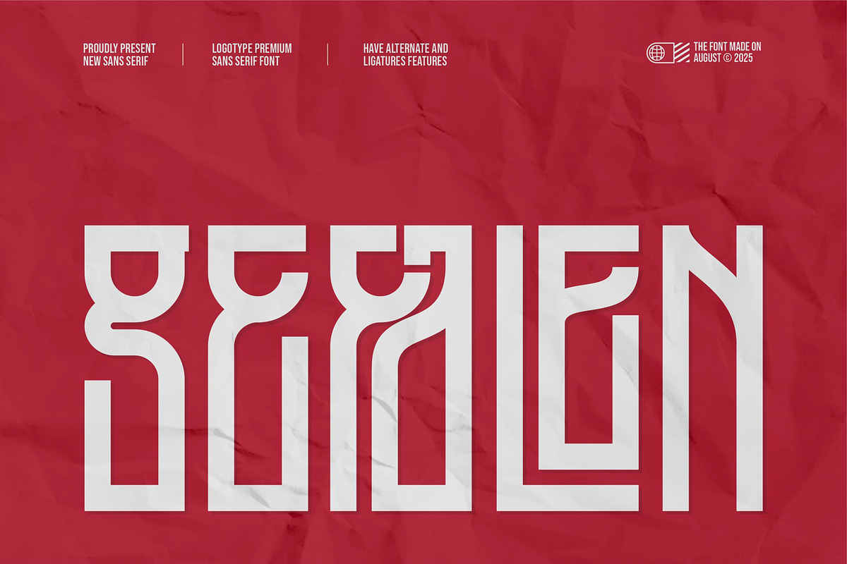 Gefalen || Modern Tall Condensed San, a Sans Serif Font by Ermedia Studio (Photo 1 of 10)