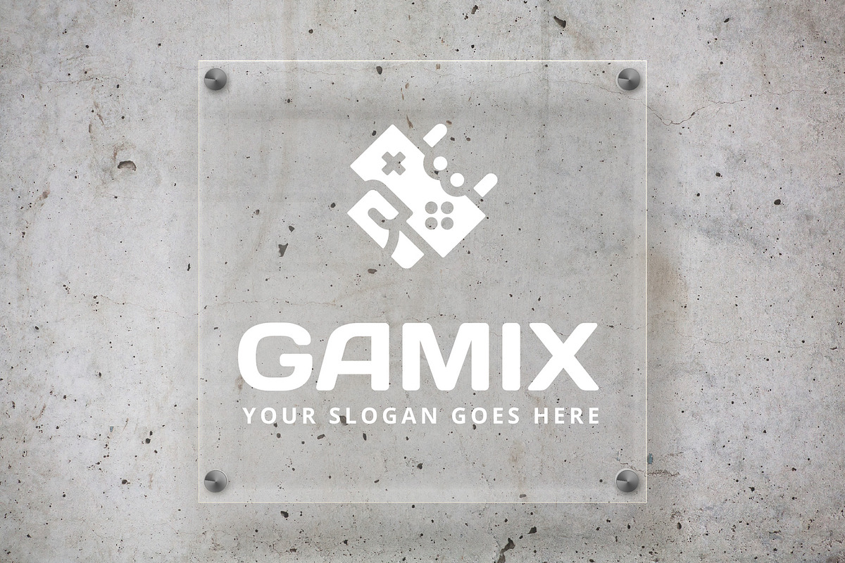 Gamix Gamepad Joystick Logo, a Branding & Logo Template by Tovarkovdesign (Photo 2 of 6)