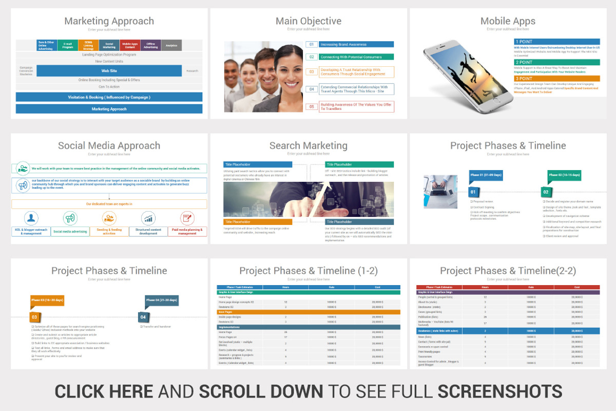 Business Proposal Google Slides, a Presentation Template by OceanArt (Photo 13 of 20)