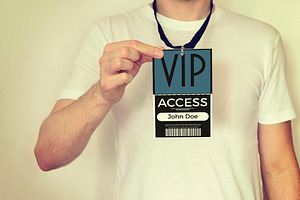 Corporate Vip Pass Card