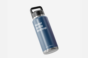 Thermos Water Bottle Mockup Vol.1