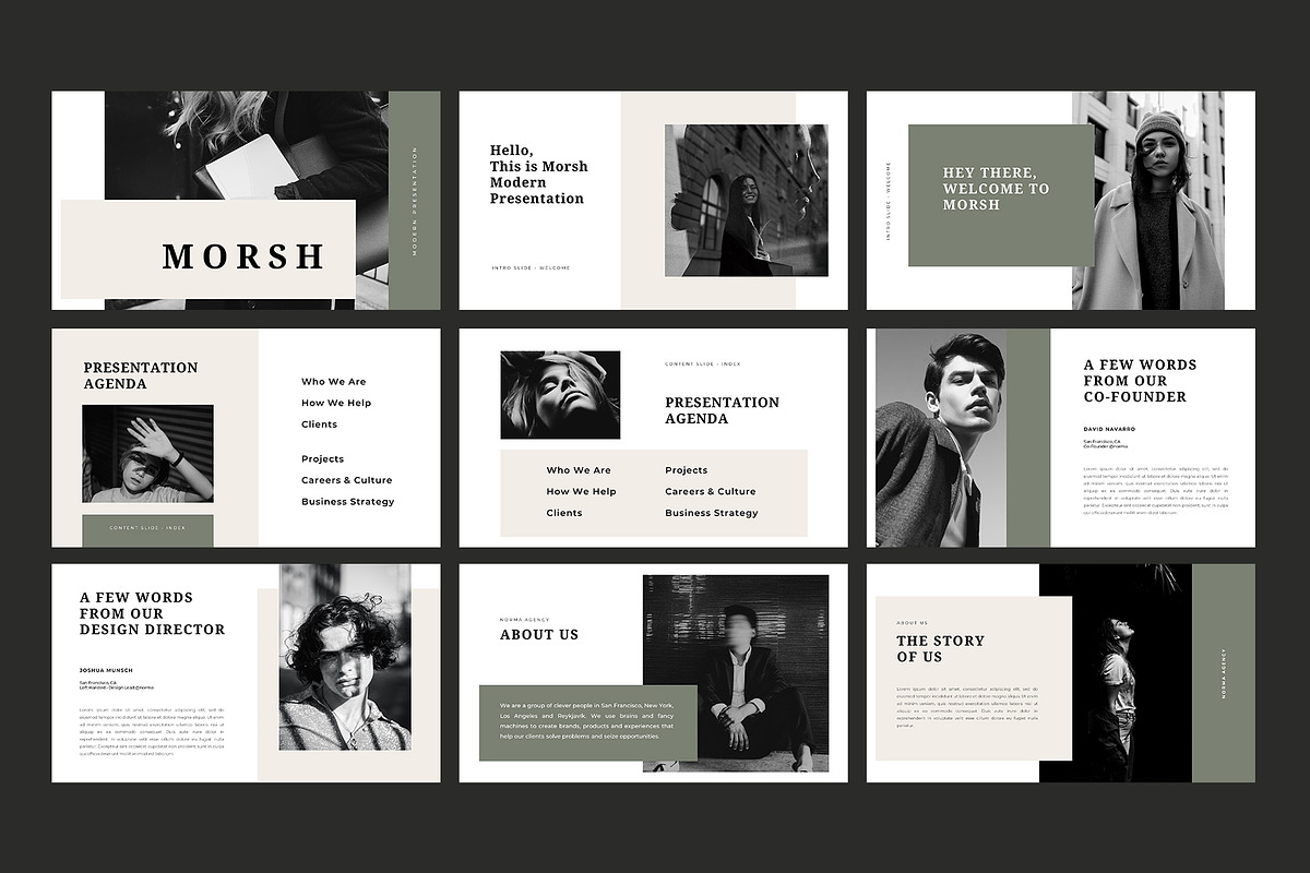 Morsh - PowerPoint Template, a Presentation Template by Bervisual