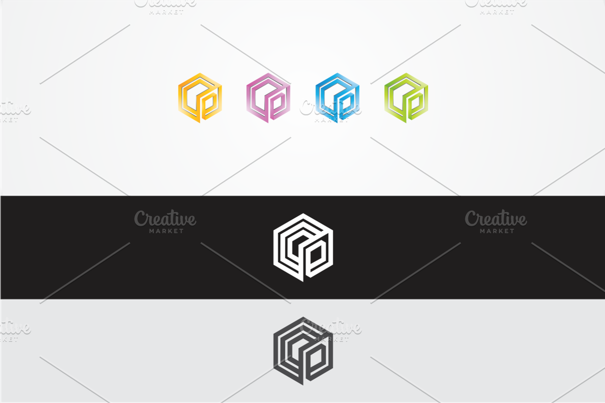 Hexa P Logo, a Branding & Logo Template by Alfam17 (Photo 3 of 3)