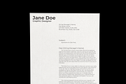 CV/Resume & Cover Letter Template_05, a Resume Template by Akreatipe (Thumbnail 2 of 4)