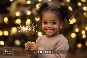 70 Sparkler Overlays