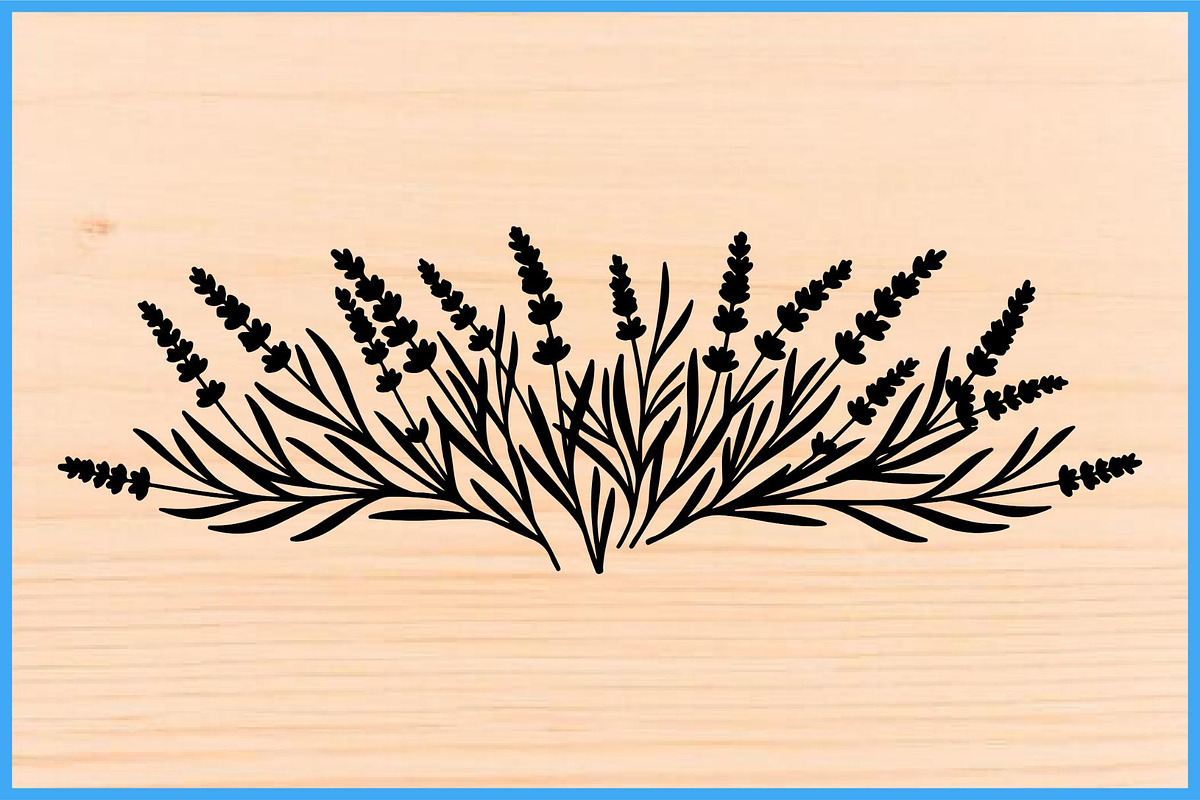 Lavender Silhouette Puzzle Bundle, an Object Illustration by Artivon (Photo 8 of 8)