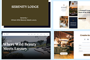 Serenity-Wildlife & Tourism Template, a Landing Page Template by NomaTemplates (Thumbnail 2 of 10)
