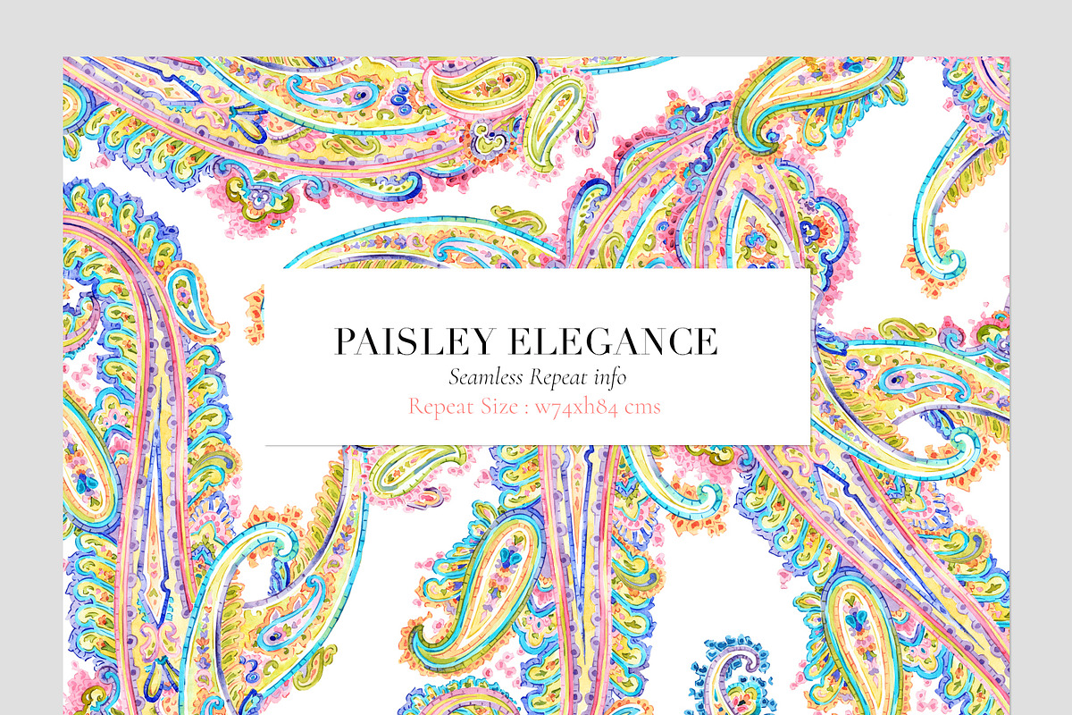 Paisley Elegance #02, an Illustration by TSTUDIO (Photo 8 of 10)