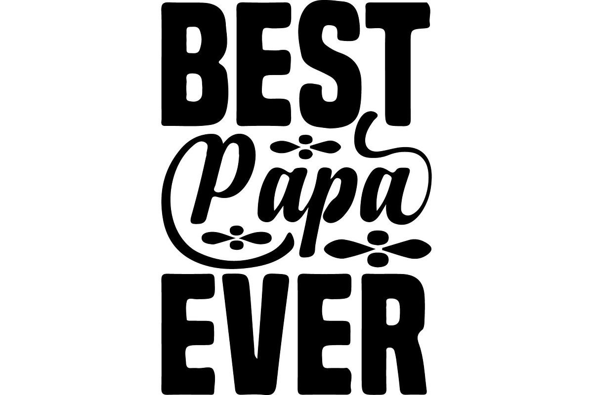Best Dad T-Shirt Design Bundle, an Object Graphic by Creativeshirt (Photo 7 of 13)