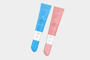 Cosmetic Tube Mockup Set, a Packaging Mockup by graphypix