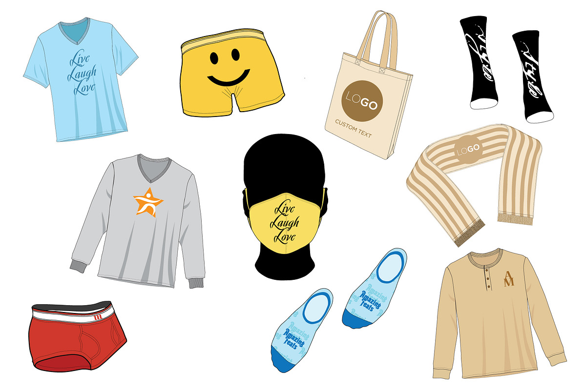 Apparel Mega Bundle - Template, a Hoody Mockup by Mark Anthony Media (Photo 4 of 4)