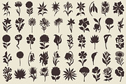 Wildflower Mood: 100 Floral Elements, an Object Illustration by Veyla (Thumbnail 4 of 13)