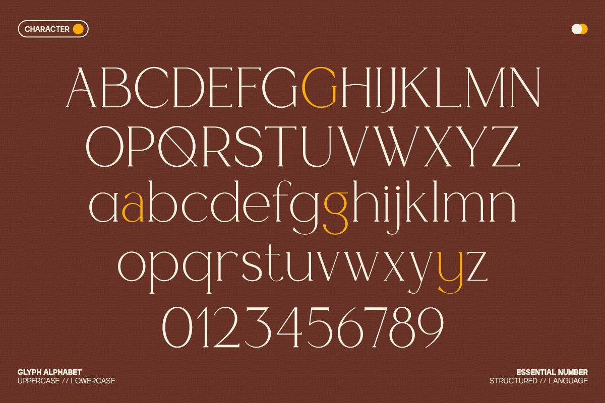 GC Cheline - Modern Elegant Serif, a Serif Font by Glyphonic (Photo 2 of 15)